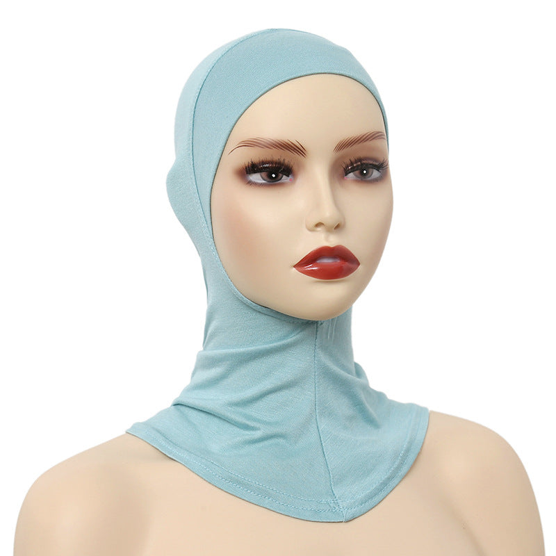 Modal Cotton Elastic Headscarf Cap, Hijab Cap, Sports Hijab