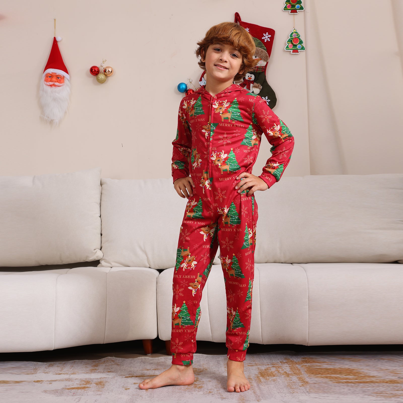 Christmas Family Pajama Suit