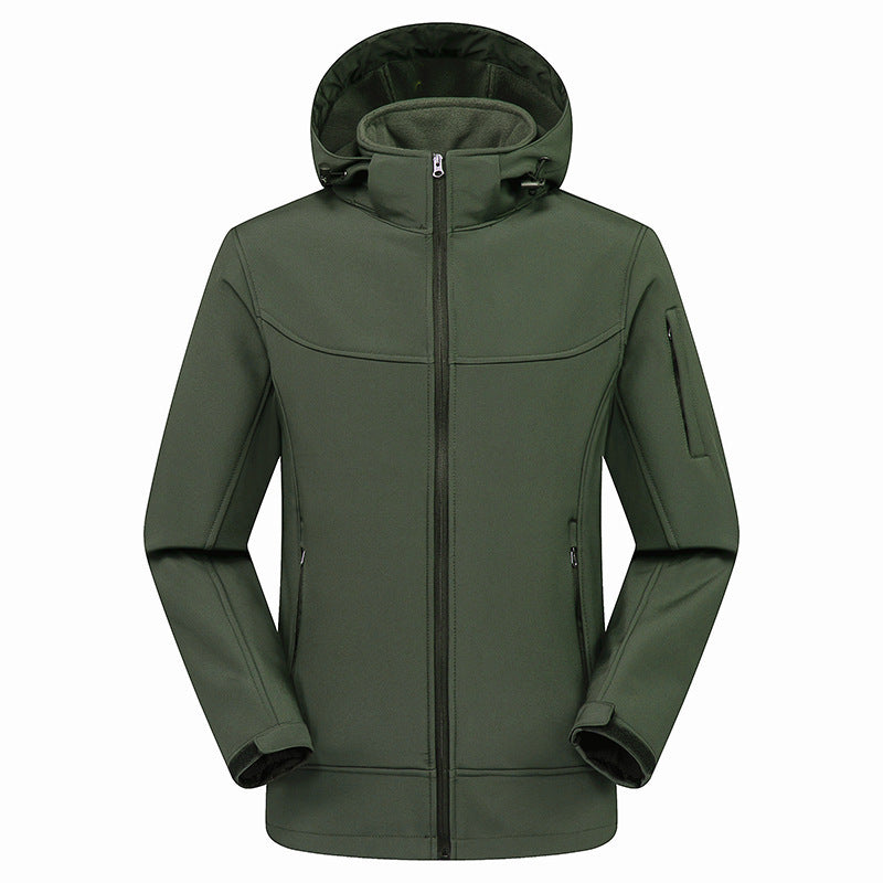Windproof Waterproof Softshell Insulated And Breathable Mountaineering Jacket