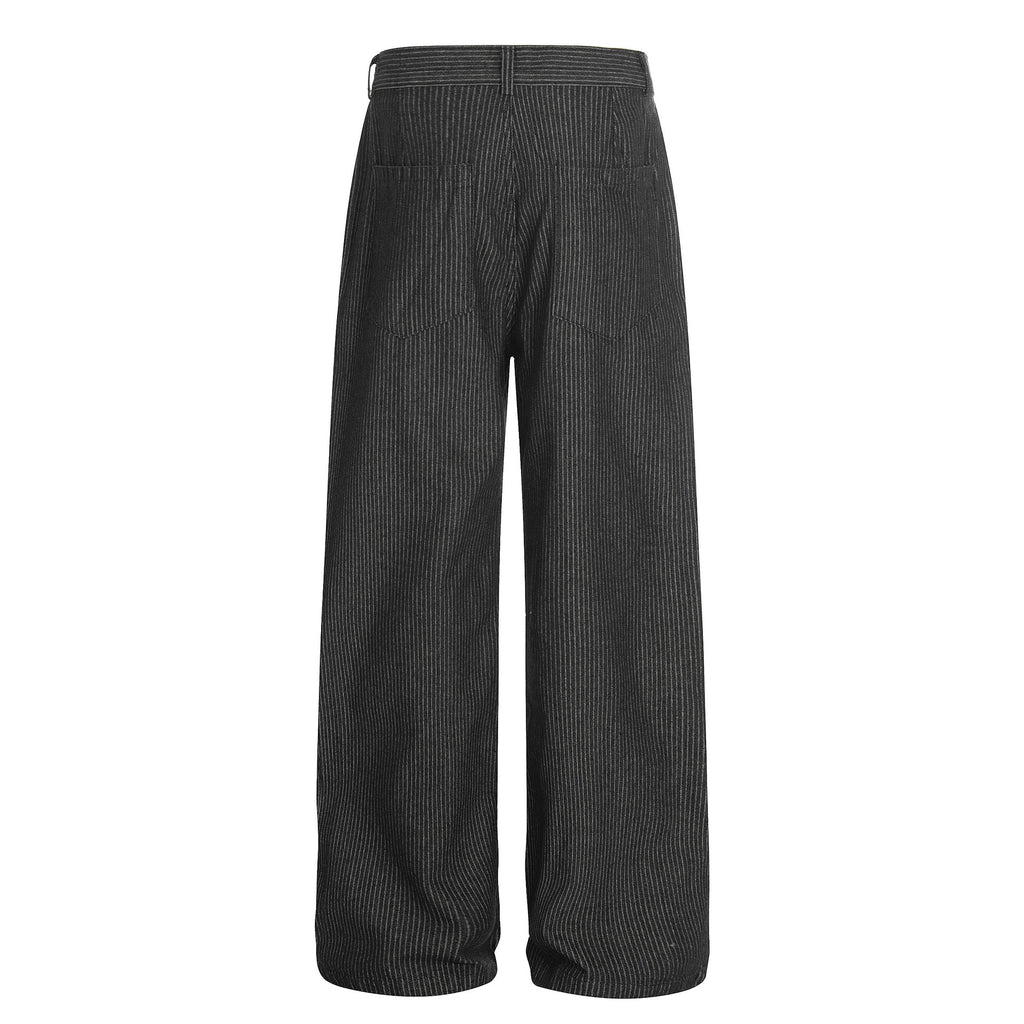 Business Casual Straight-Leg Trousers