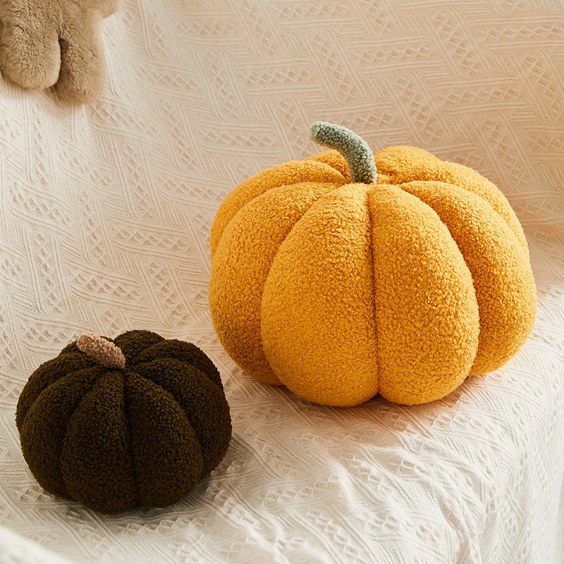 Nordic Plush Pumpkin Pillow