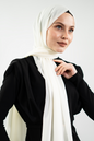 Chiffon Ecru Hijab|NEOMODEST