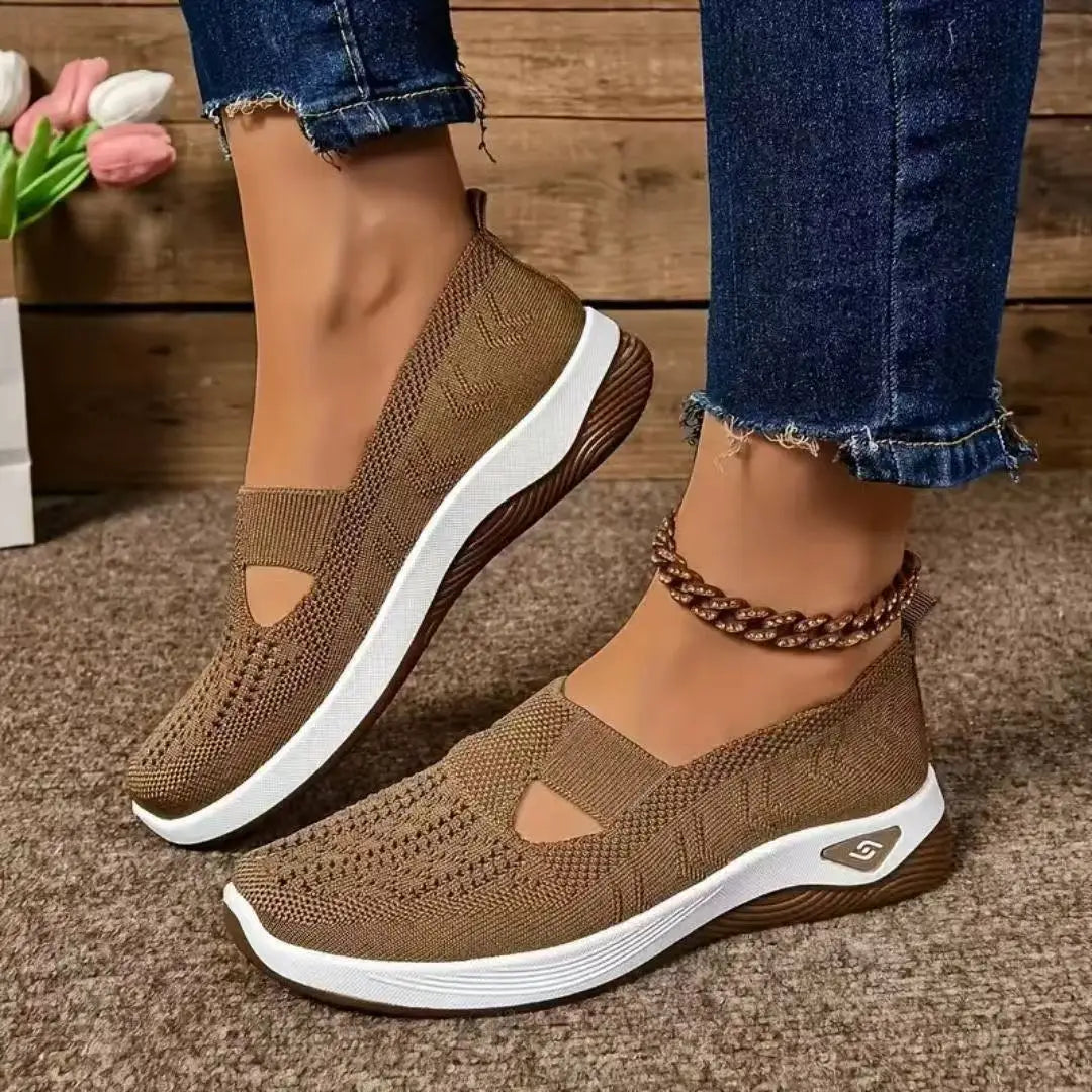 Women’s Walking Shoes Soft Bottom Casual Mesh Shoes