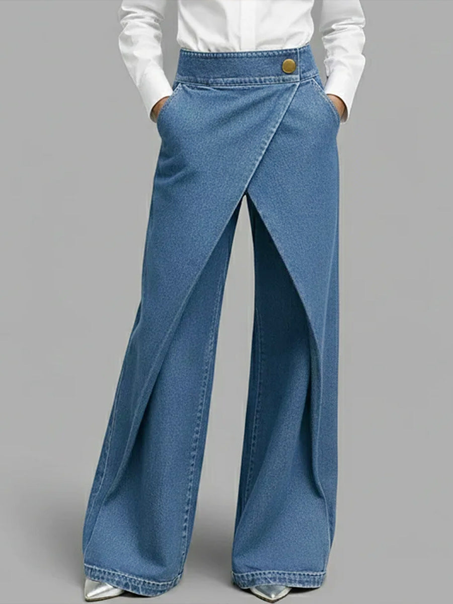 Women's Wide-Leg Denim Jeans