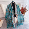 Ethnic-style Versatile Extra-thick Scarf For Women