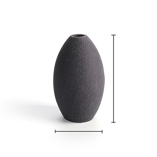 Nordische Keramikvase, Ornamente für die Heimdekoration
