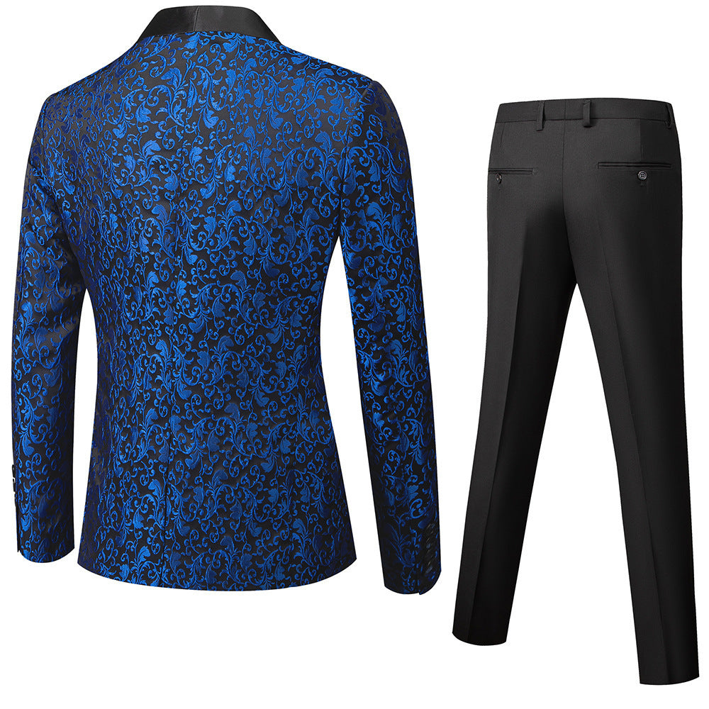 Men's Slim Fit Two-Pieces Suit | Business Casual