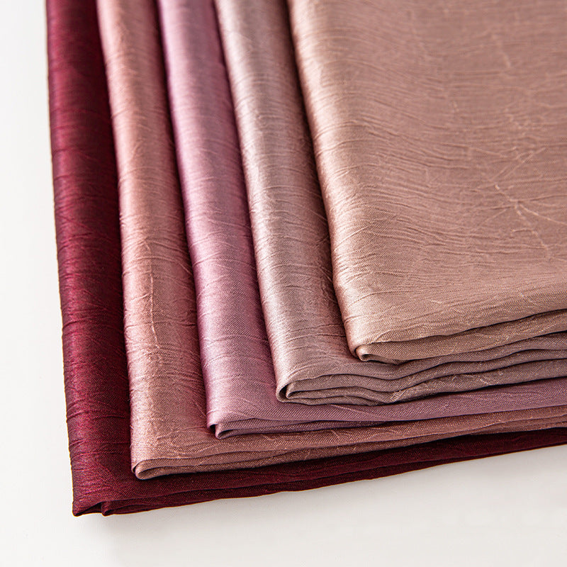 New Style Crinkled Satin Scarf With A Silky Smooth Feel, Perfect As A Headscarf Or Shawl