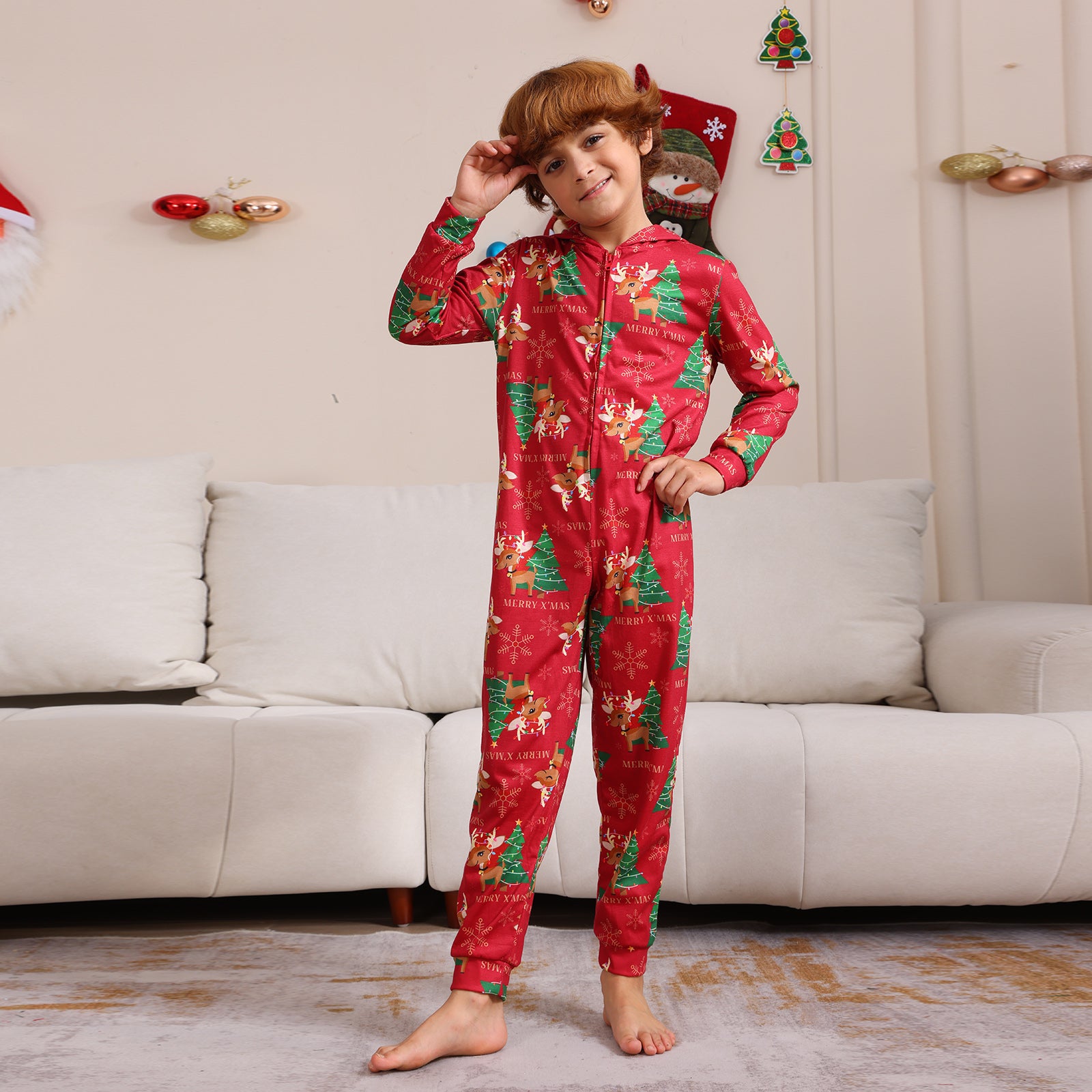 Christmas Family Pajama Suit