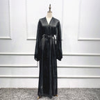 Puff Sleeved Summer Abaya Cape