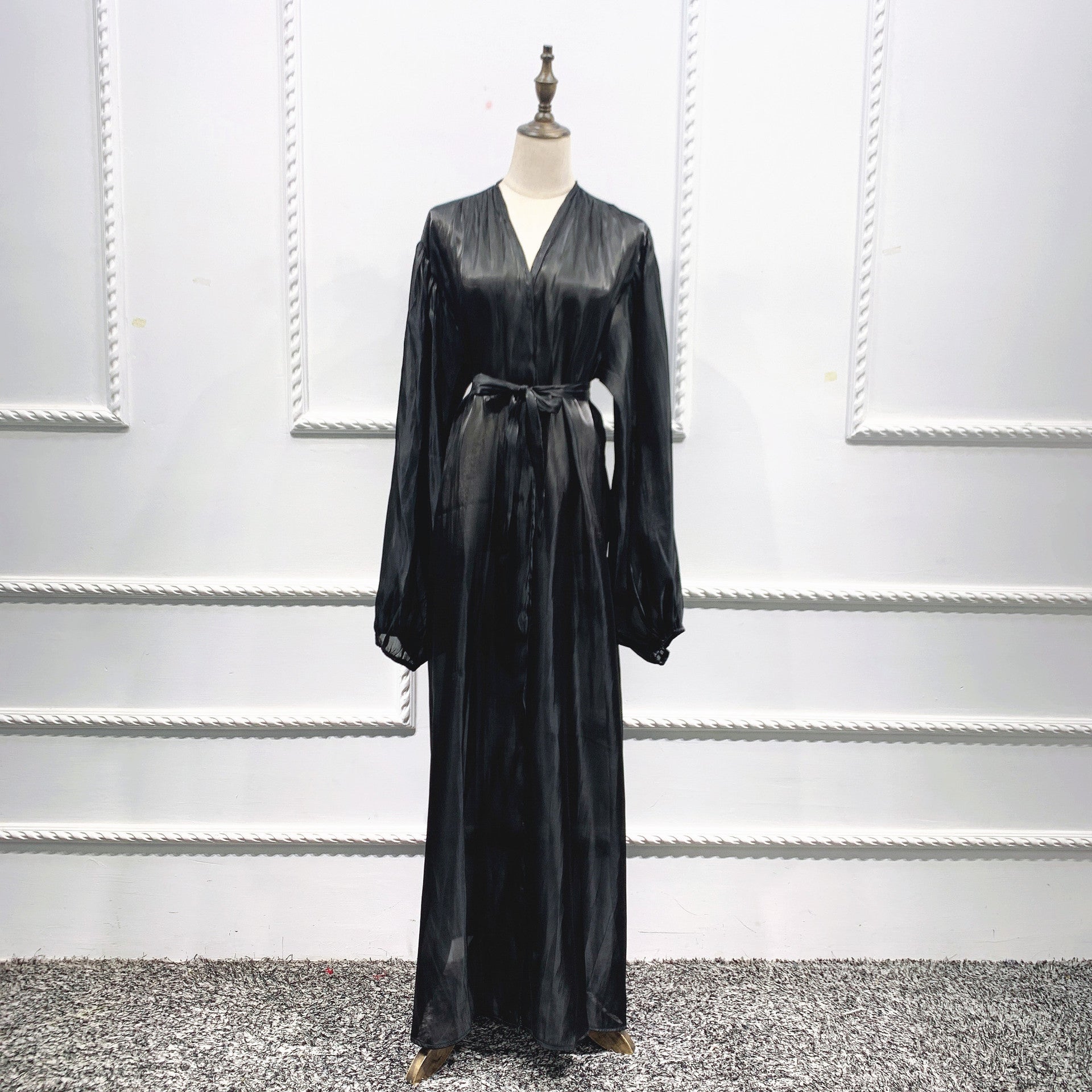 Puff Sleeved Summer Abaya Cape