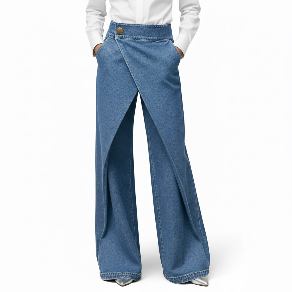 Women's Wide-Leg Denim Jeans