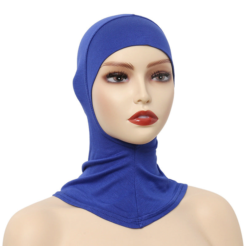 Modal Cotton Elastic Headscarf Cap, Hijab Cap, Sports Hijab