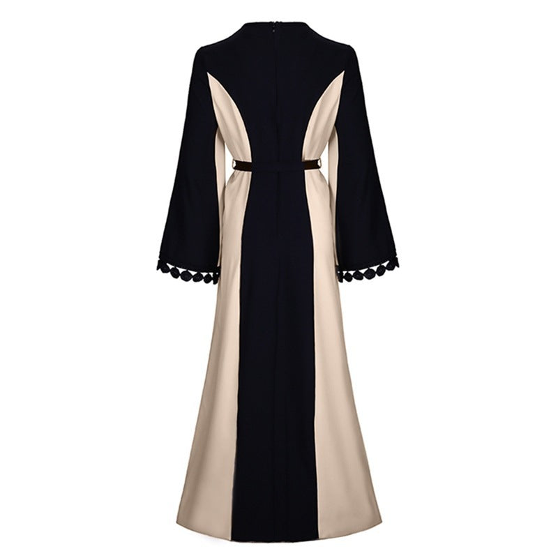 Middle Eastern Patchwork Lace Abaya - neomodest