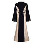 Middle Eastern Patchwork Lace Abaya - neomodest