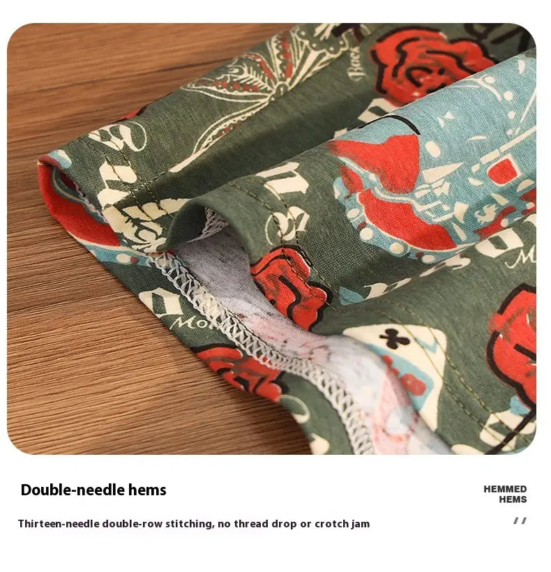 Cotton Casual Print Boxer Shorts