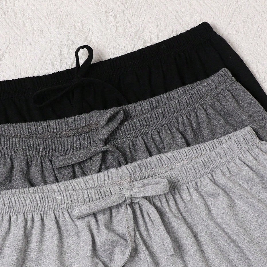 Relaxed Fit Lounge Trousers | 3-Pack Set