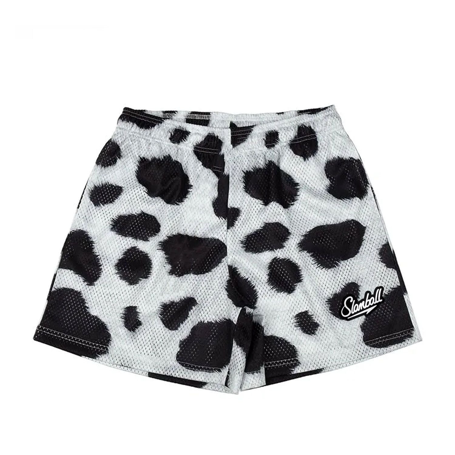 Animal Print Athletic Shorts - Men's Performance Training