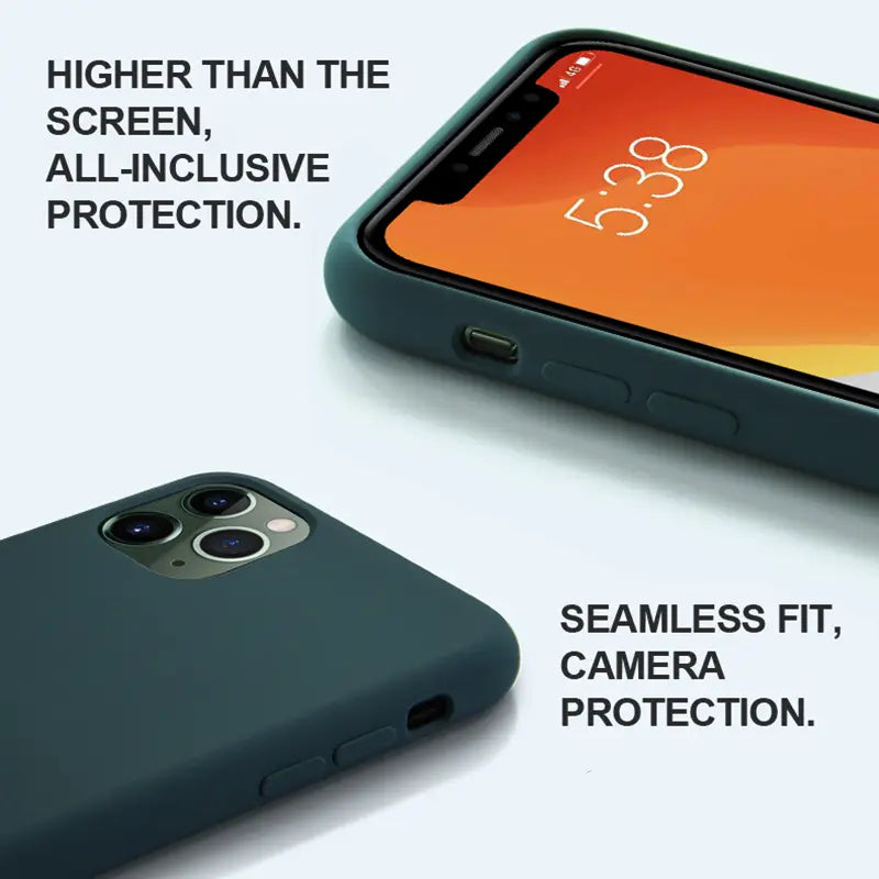Waterproof Solid Colour Iphone Temperament Case