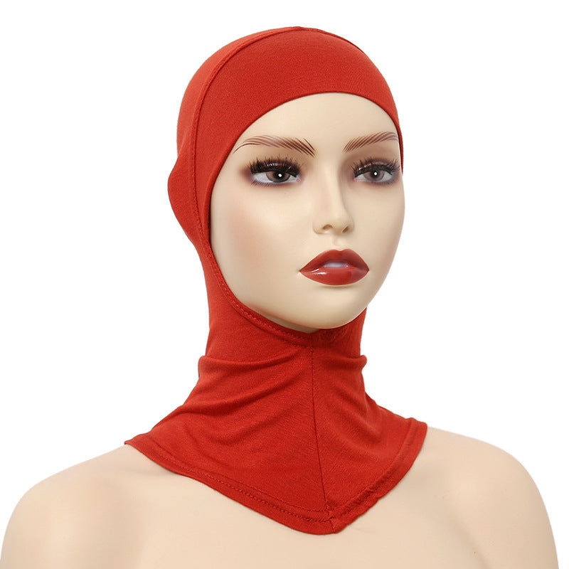 Modal Cotton Elastic Headscarf Cap, Hijab Cap, Sports Hijab