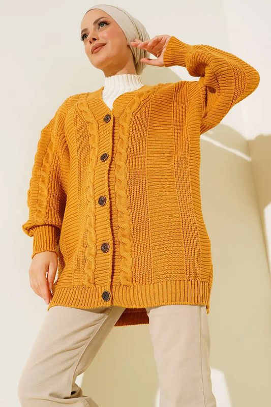 Yellow Cardigan