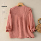 Damen Sommerbluse im Retro-Stil