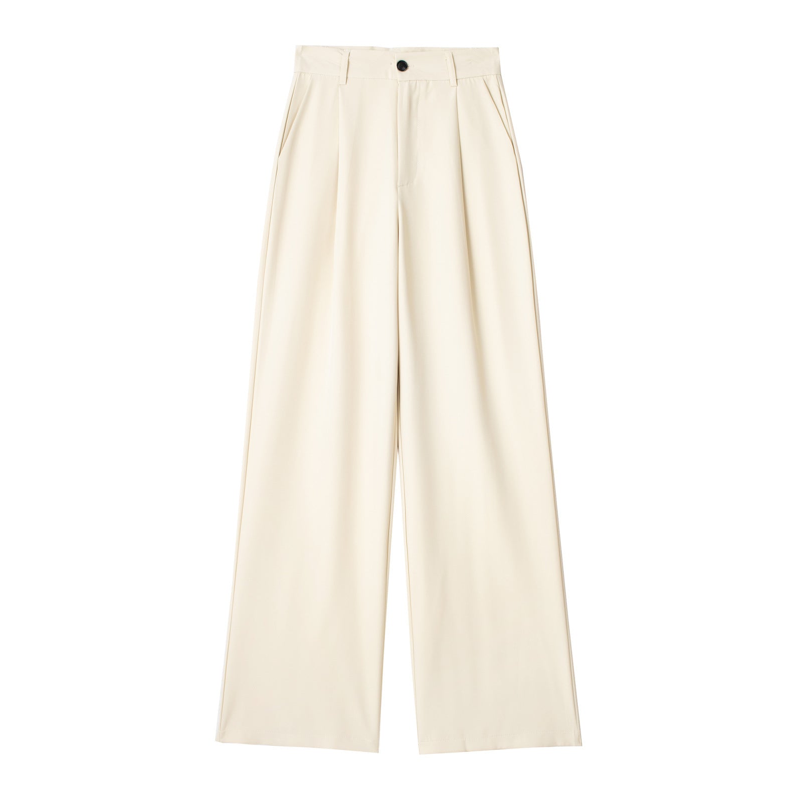 High-Waisted Pleated Wide Leg Trousers | Workwear