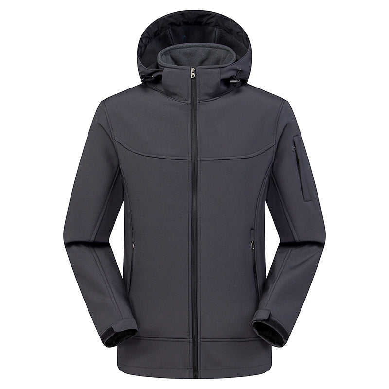 Windproof Waterproof Softshell Insulated And Breathable Mountaineering Jacket