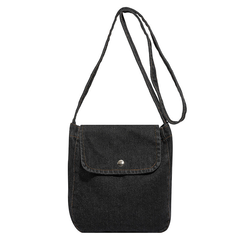 Denim Crossbody Bag - Urban Minimalist Shoulder Bag