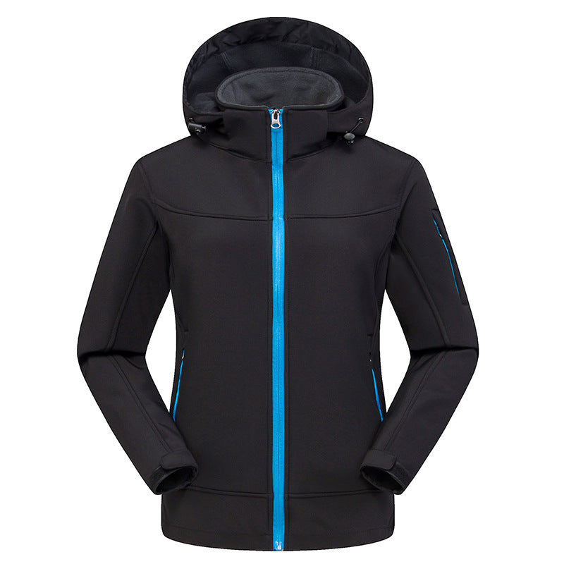 Windproof Waterproof Softshell Insulated And Breathable Mountaineering Jacket