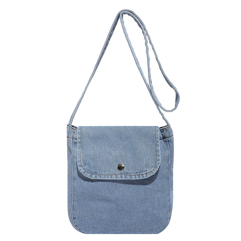 Denim Crossbody Bag - Urban Minimalist Shoulder Bag