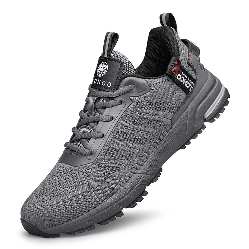 Men's Breathable Mesh Sneakers – Casual Athletic Trainers