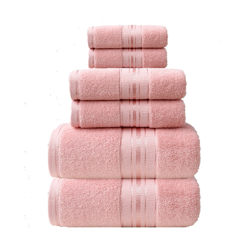 Premium Cotton Towel Set (6-Piece)