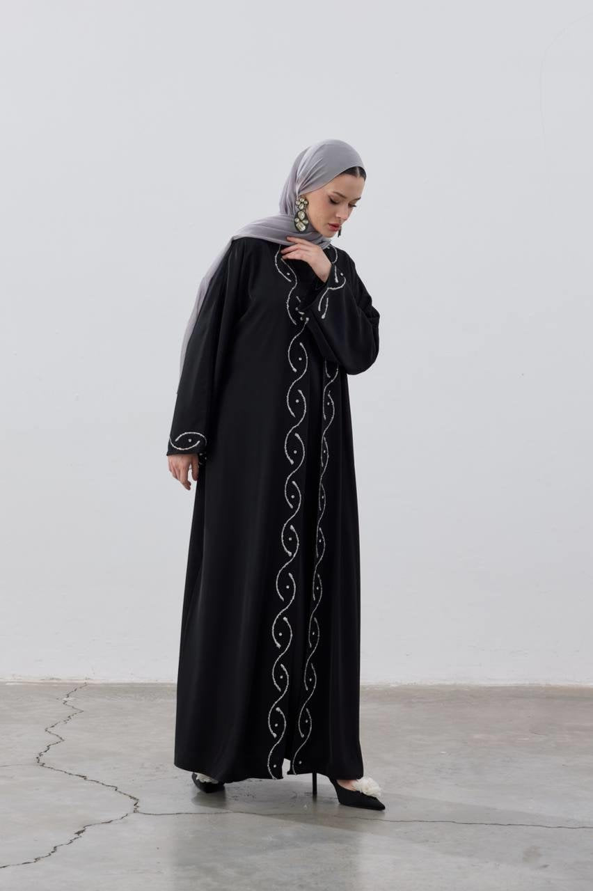 Stone Detailed Premium Abaya