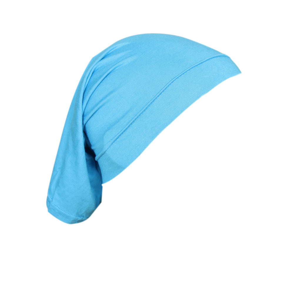 Modal Monochrome Hijab Cap - Elastic Cotton Inner Bonnet