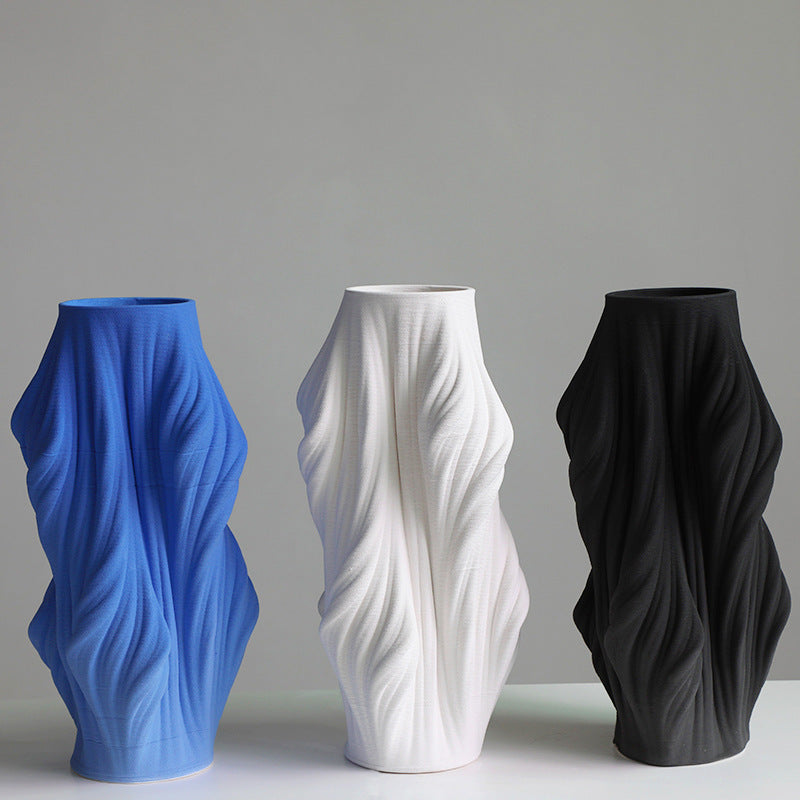 Three-dimensional Luxury Ceramic Flower Vase