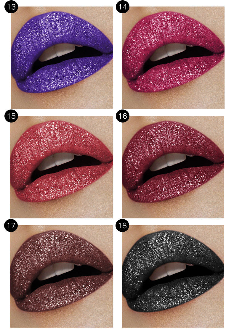Pudaier Glitter Flip Matt Schimmer Lipgloss
