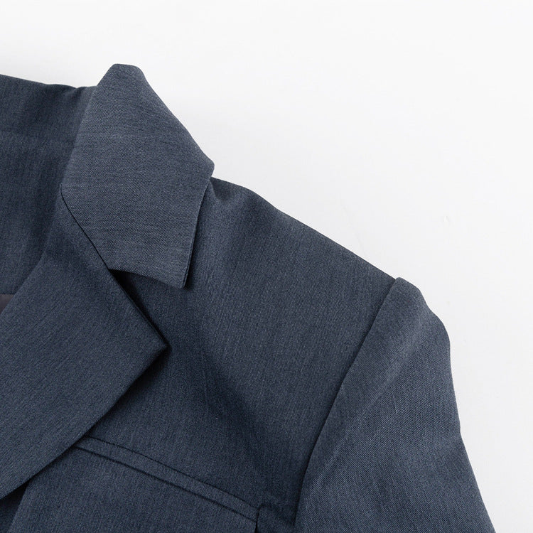 Tailored Blazer & Trousers Co-ord Set - Grey