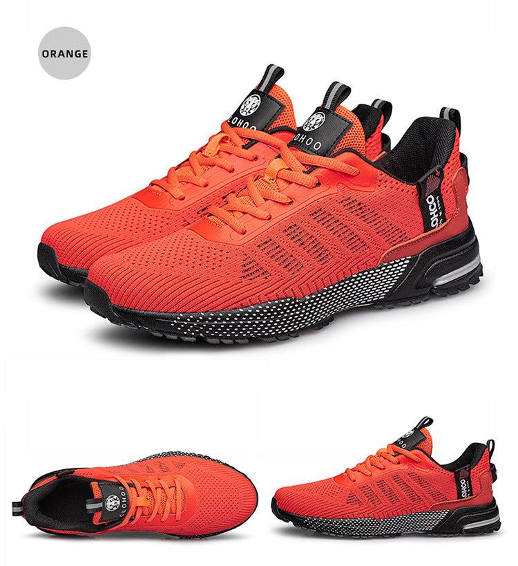 Men's Breathable Mesh Sneakers – Casual Athletic Trainers