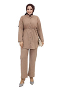Belted Lightweight Co-ord Set 