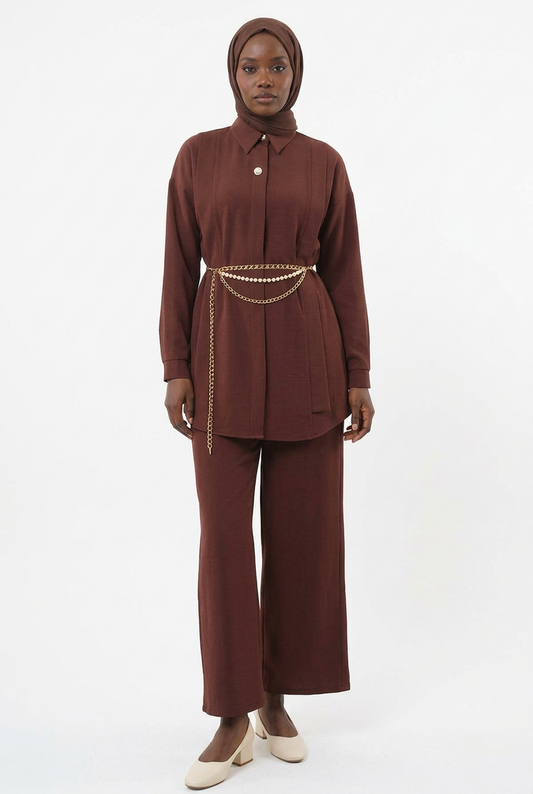 Brooch_Detailed_Two-Pieces_Co-ord_Set_Brown