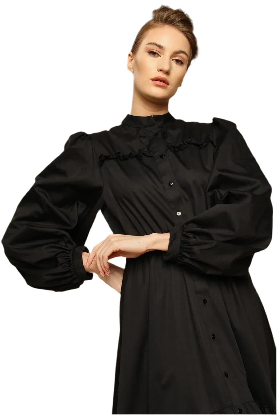 NEOMODEST X BERREN STUDIO Kross Dress-Black
