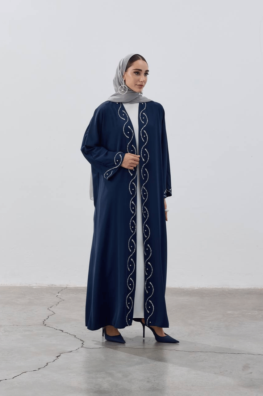 Stone Detailed Premium Abaya