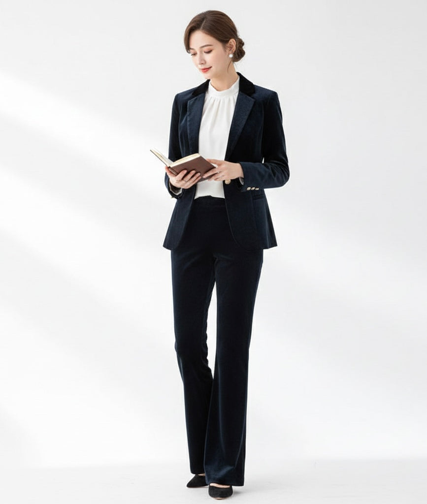 Women's Luxury Velvet Suit | High-End Luxury Suit