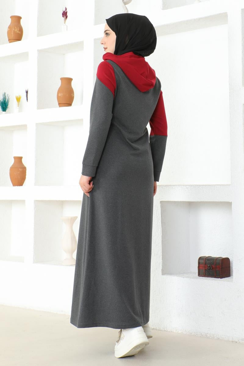 NEOMODEST Hijab Sports Abaya | Hooded Modest Activewear