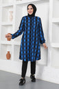 NEOMODEST Viscose Modest Tunic-Saxe Blue