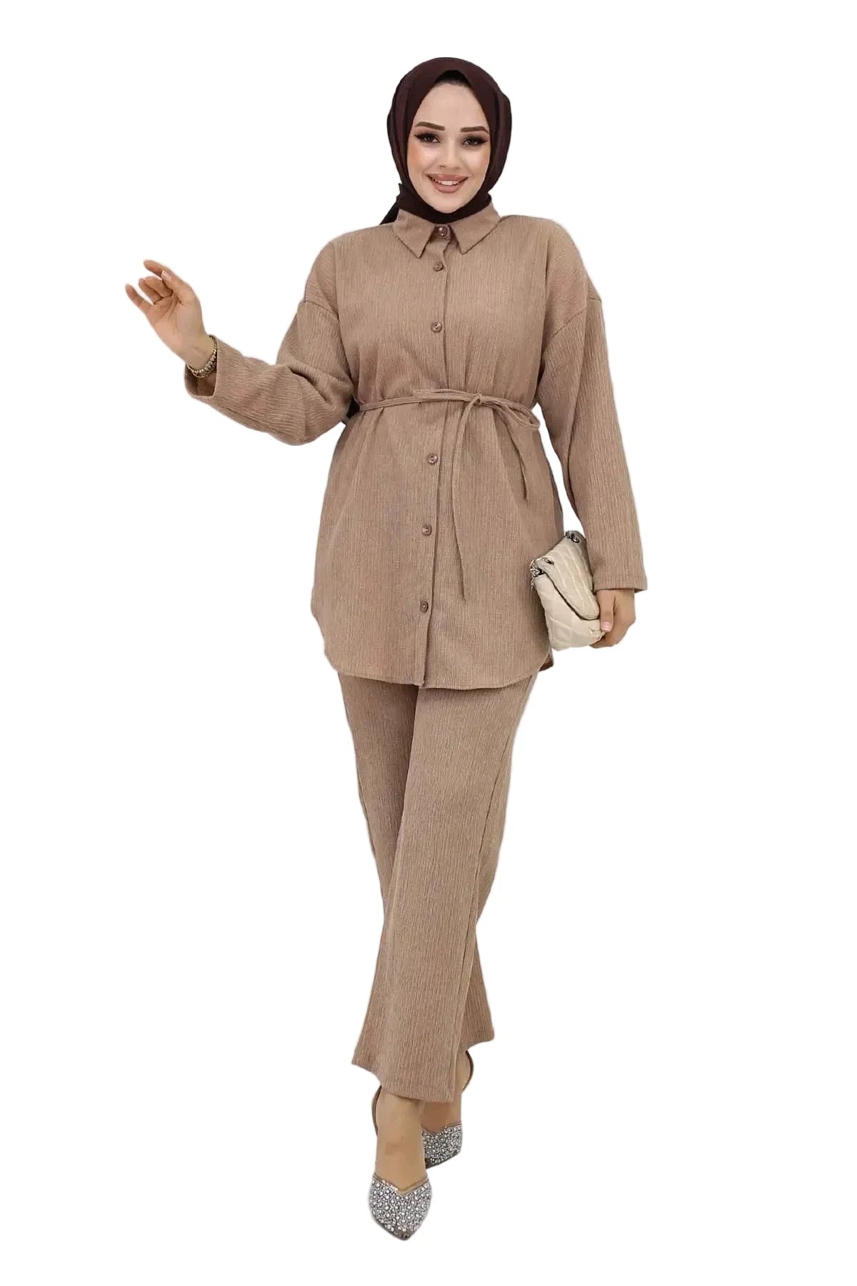 NEOMODEST co-ord set in mink 