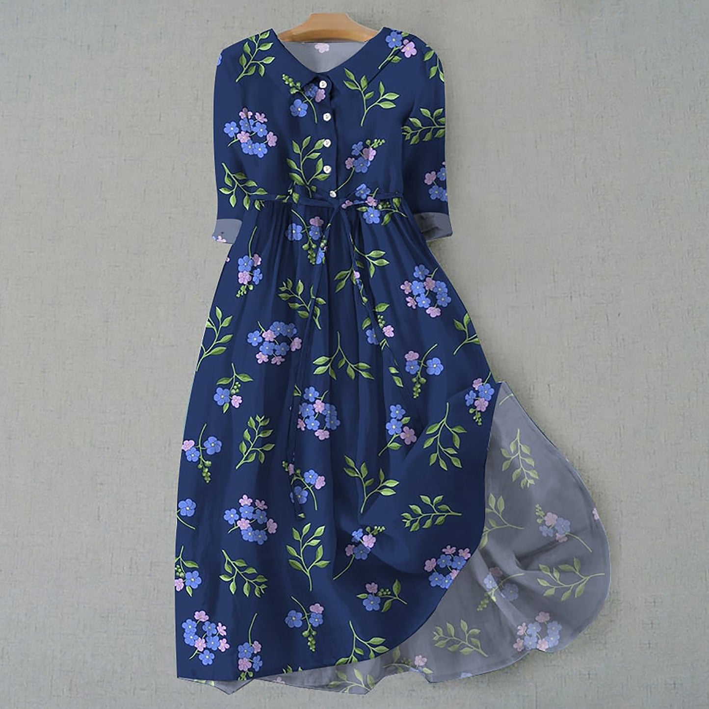 Women's Bohemian Print Dress