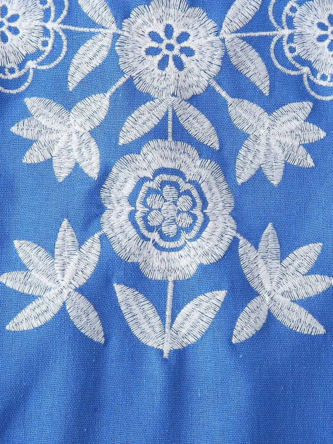 Women’s Embroidered Short Sleeve Dress