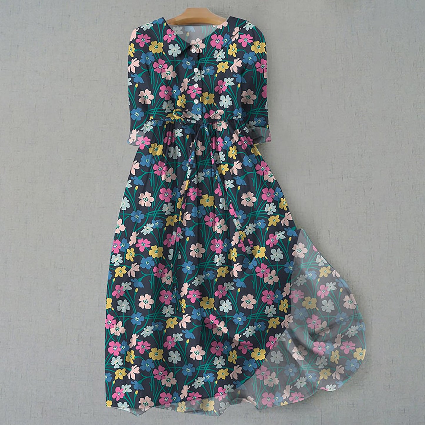 Women's Bohemian Print Dress
